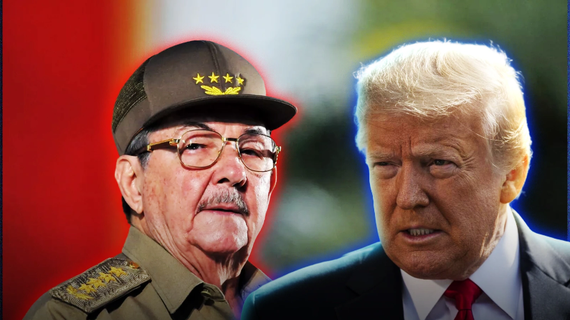 Raúl Castro y Donald Trump