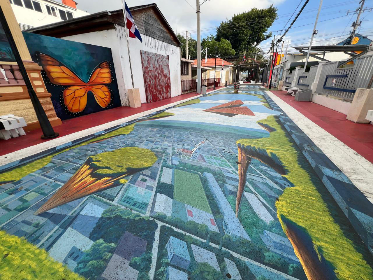 Las imágenes de calles en 3D se parecen a verdaderas obras de arte y tienen una profundidad y un relieve significativos. George González
