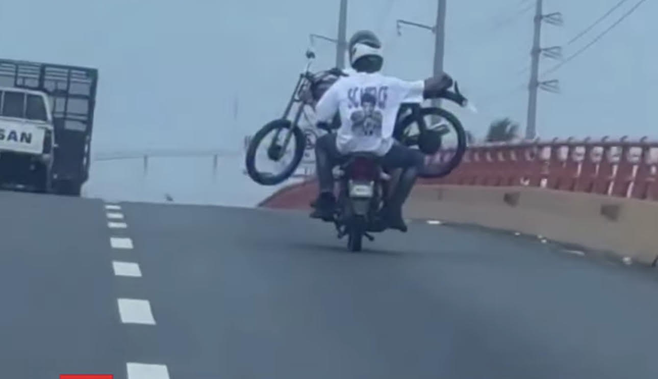 Los motoristas desafían las autoridades del tránsito en RD.