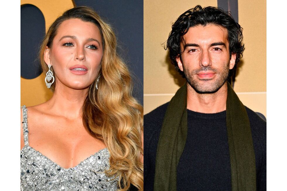 Blake Lively asiste al especial del 50 aniversario de SNL en Rockefeller Plaza en Nueva York el 16 de febrero de 2025 (izquierda), y Justin Baldoni asiste a una proyección especial. 