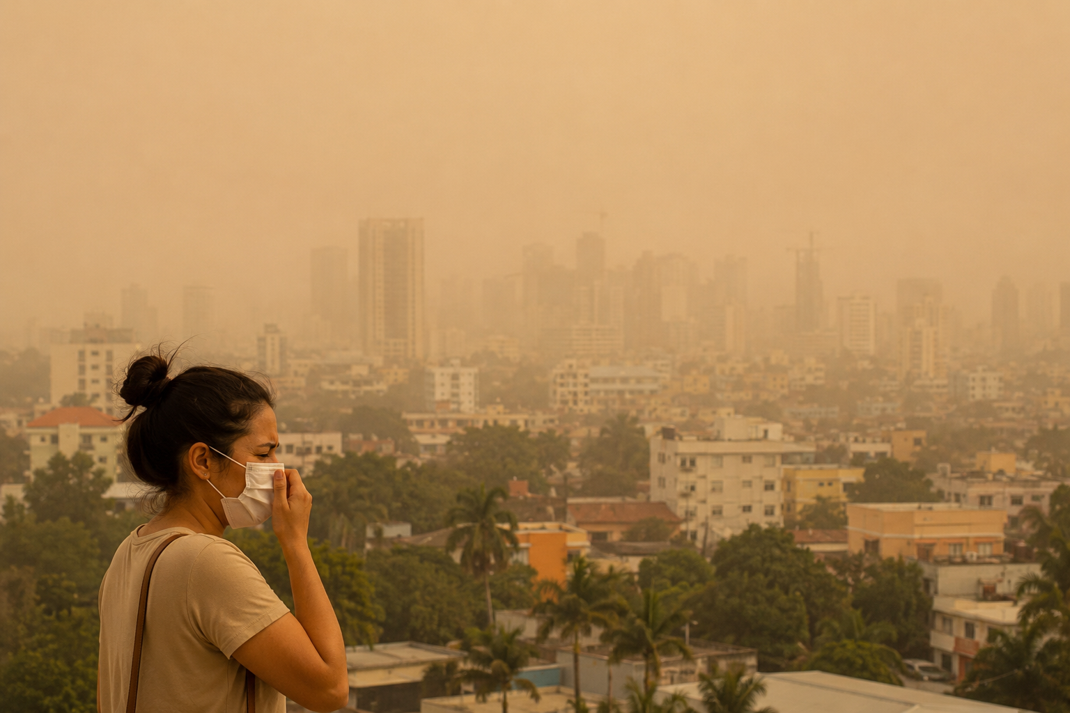 Especialistas recomiendan tomar medidas preventivas ante la presencia de polvo del Sahara, debido a sus posibles efectos sobre la salud respiratoria.