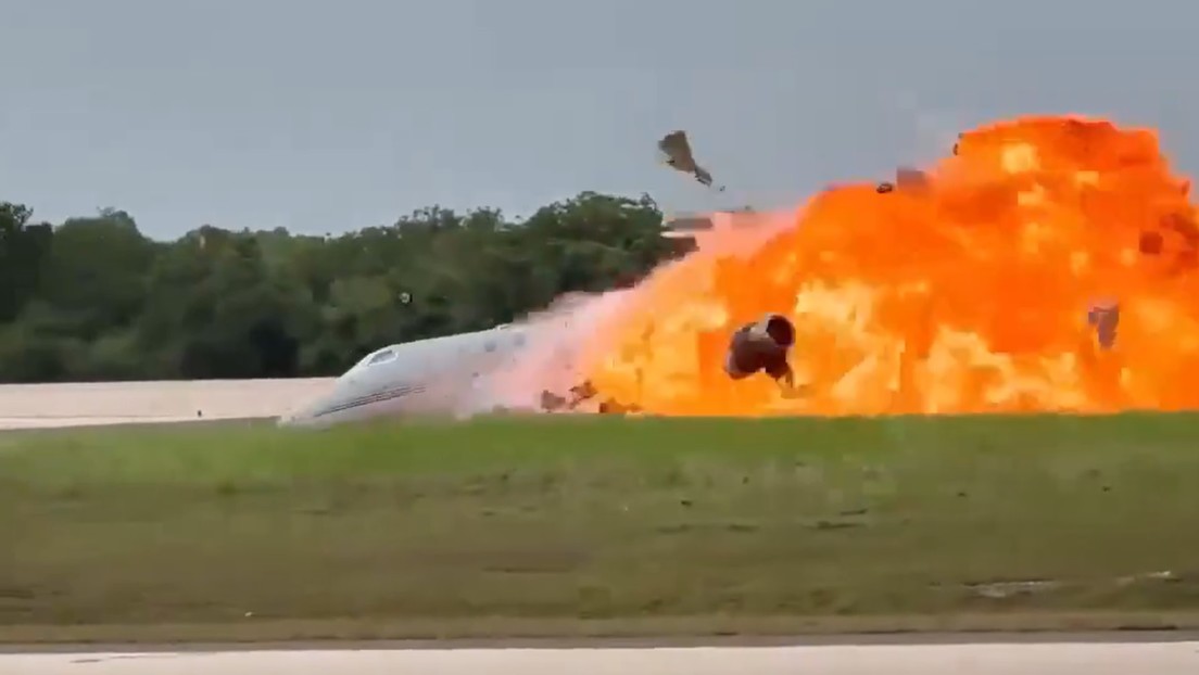 Un avión se estrella en La Romana
