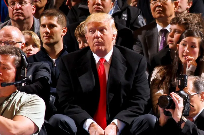 Donald Trump en actividad multitudinaria