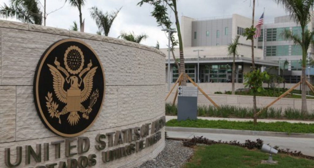 Embajada de los Estados Unidos.