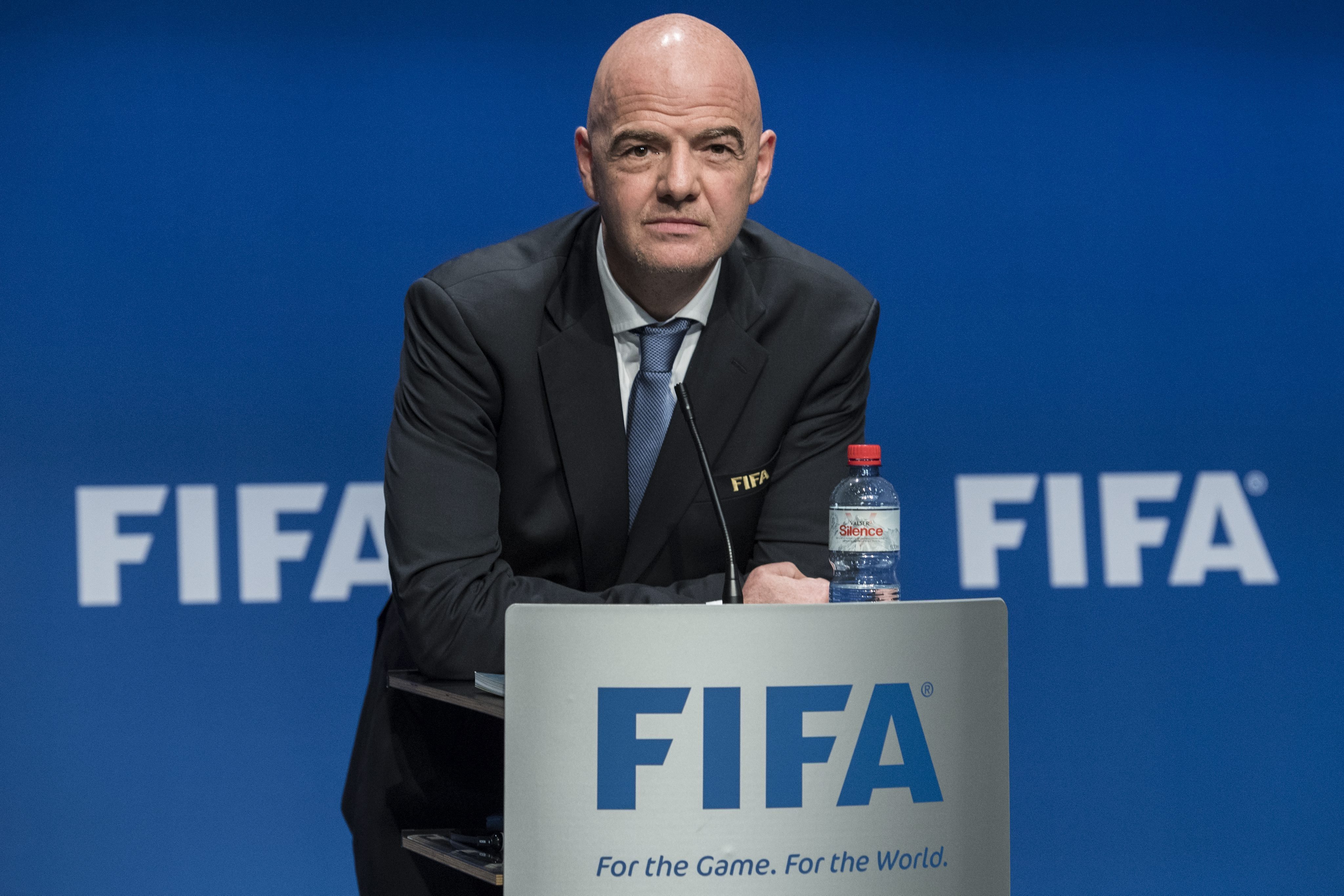 El presidente de la FIFA, Gianni Infantino, en una foto de archivo.