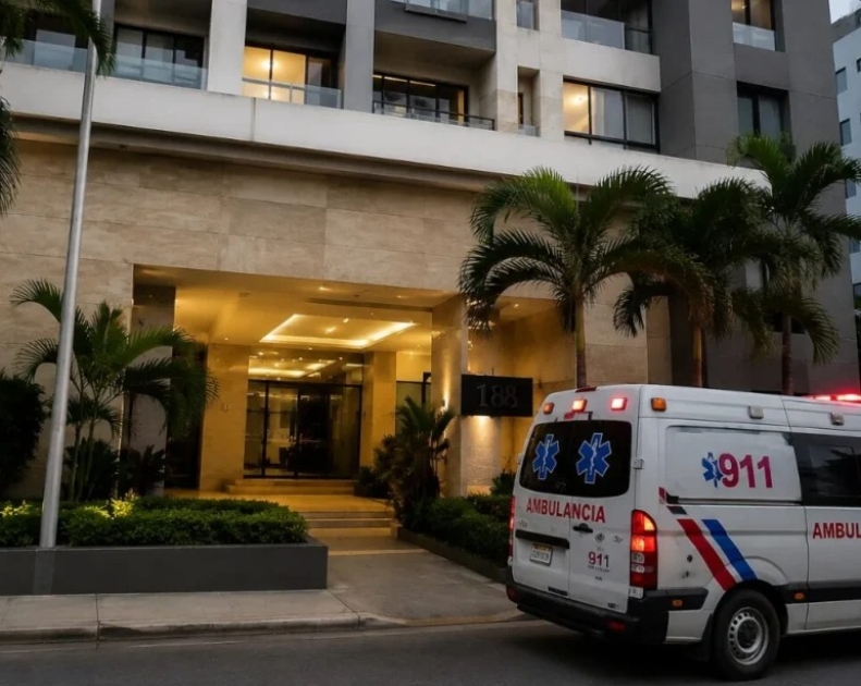 Hallan sin vida dos personas en torre  de Piantini