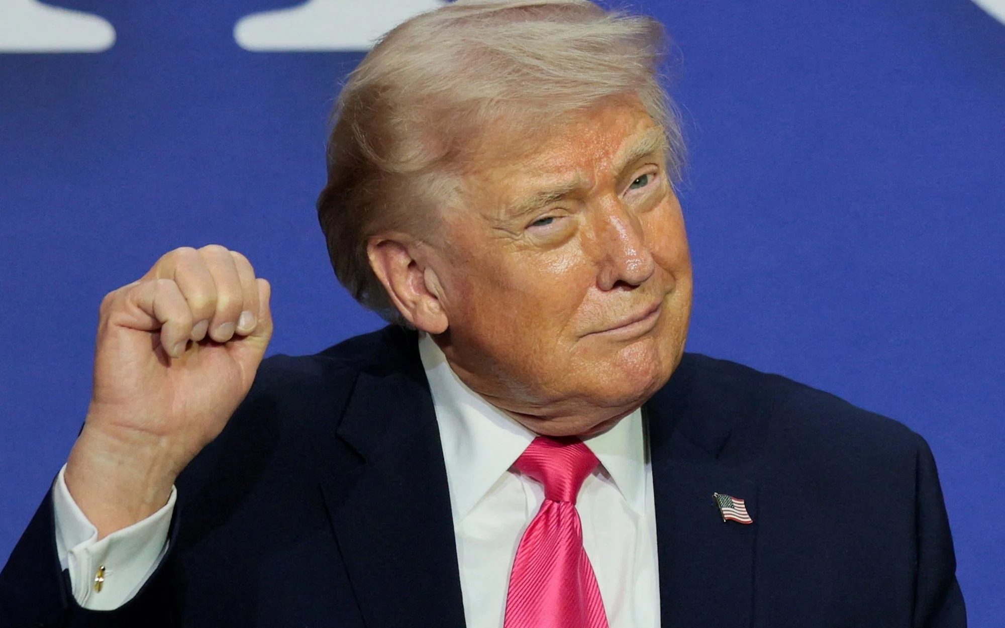 El presidente estadounidense Donald Trump