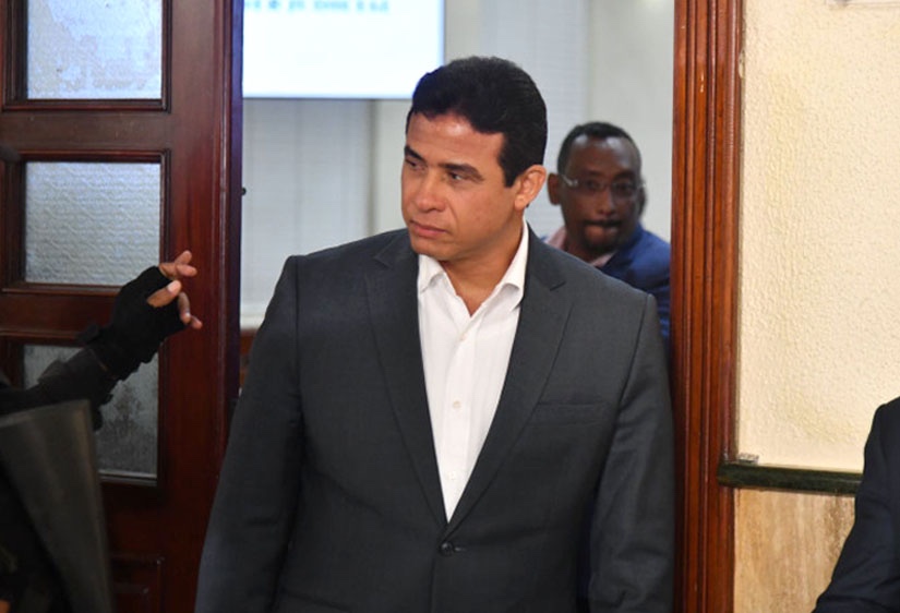 Adán Cáceres, exjefe de la Guardia Presidencial.