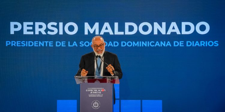 Percio Maldonado, presidente de la Sociedad de Medios