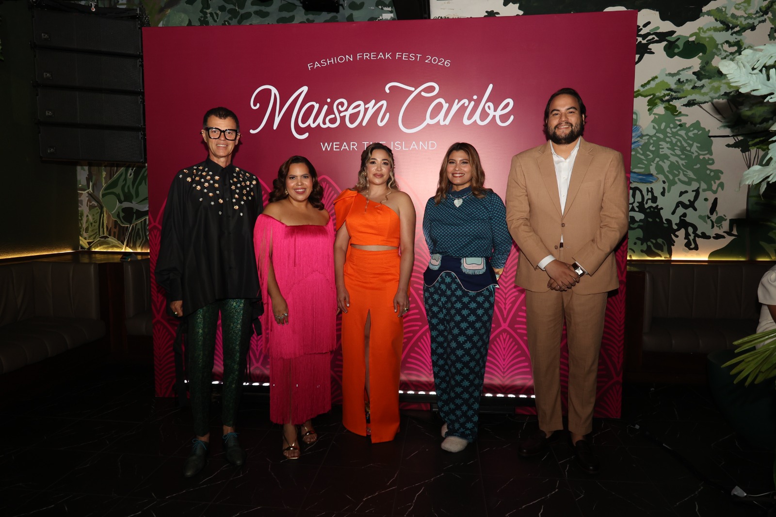 Sócrates McKinney, Mariel Araujo, María Fernanda Núñez, Shiny Abbott y Luis Vitini