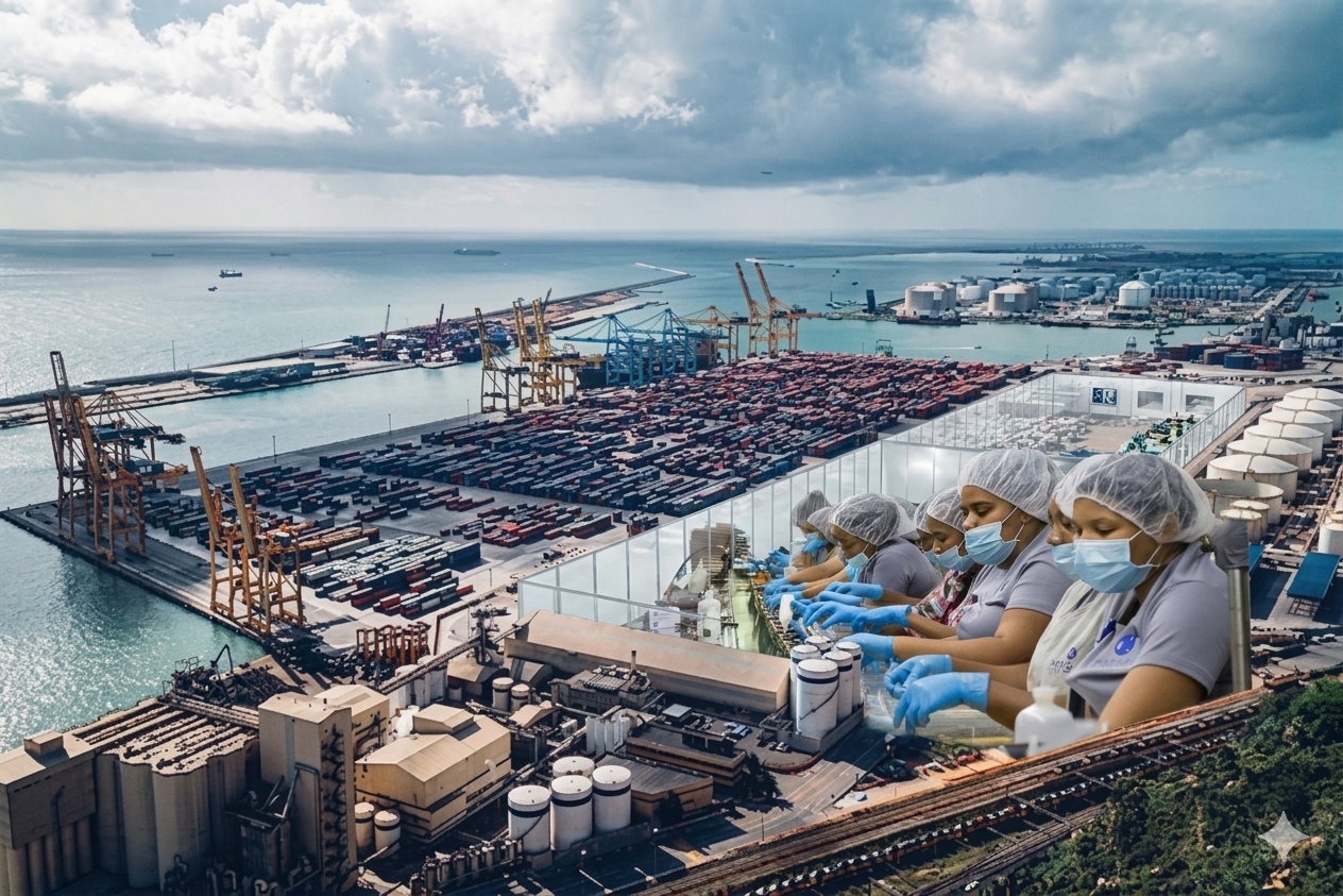 Los dos principales indicadores de desempeño del sector de zonas francas, las exportaciones y la creación de empleo, no crecieron más del 1% en 2025.