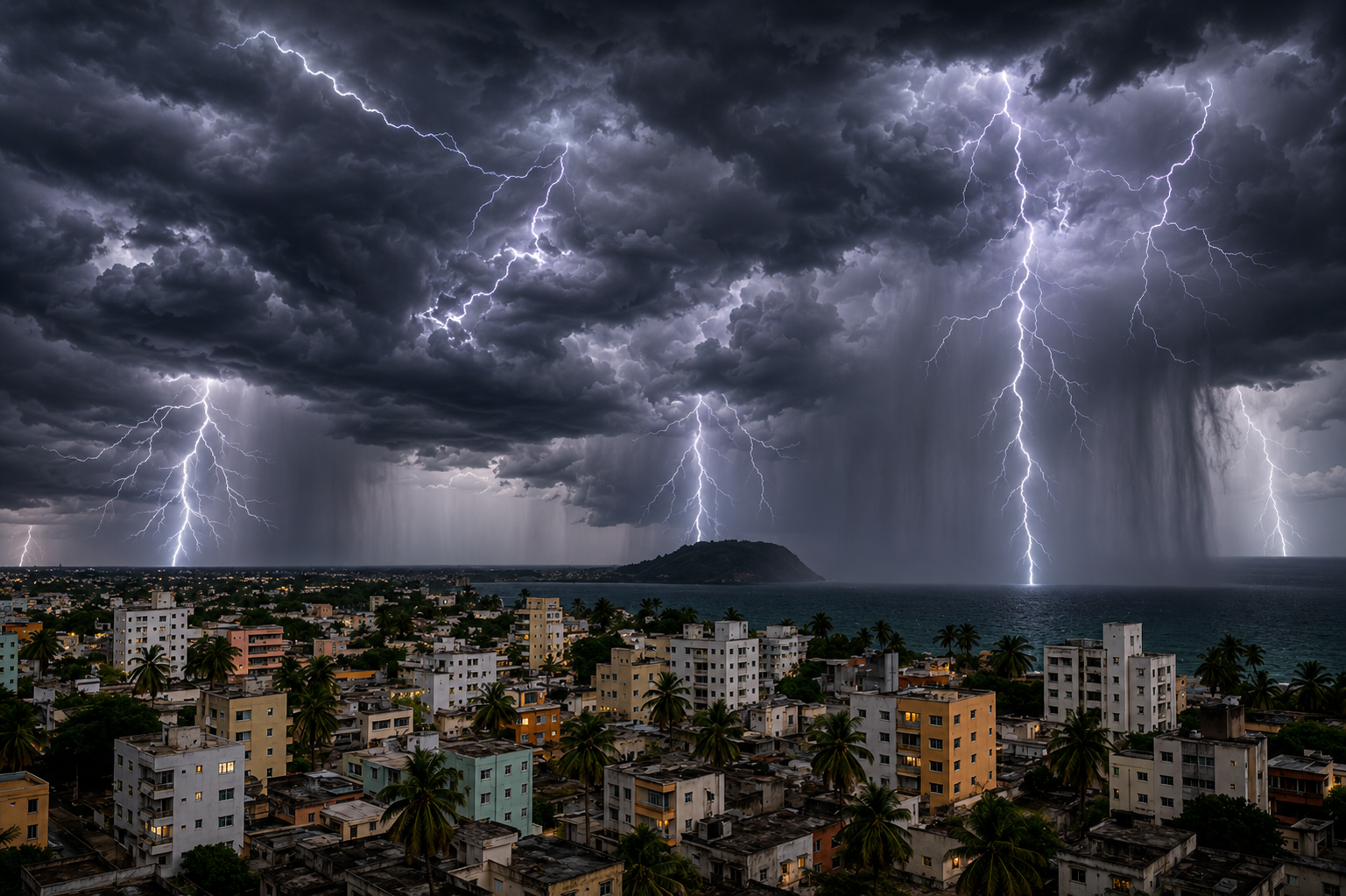 Se esperan lluvias en Santo Domingo
