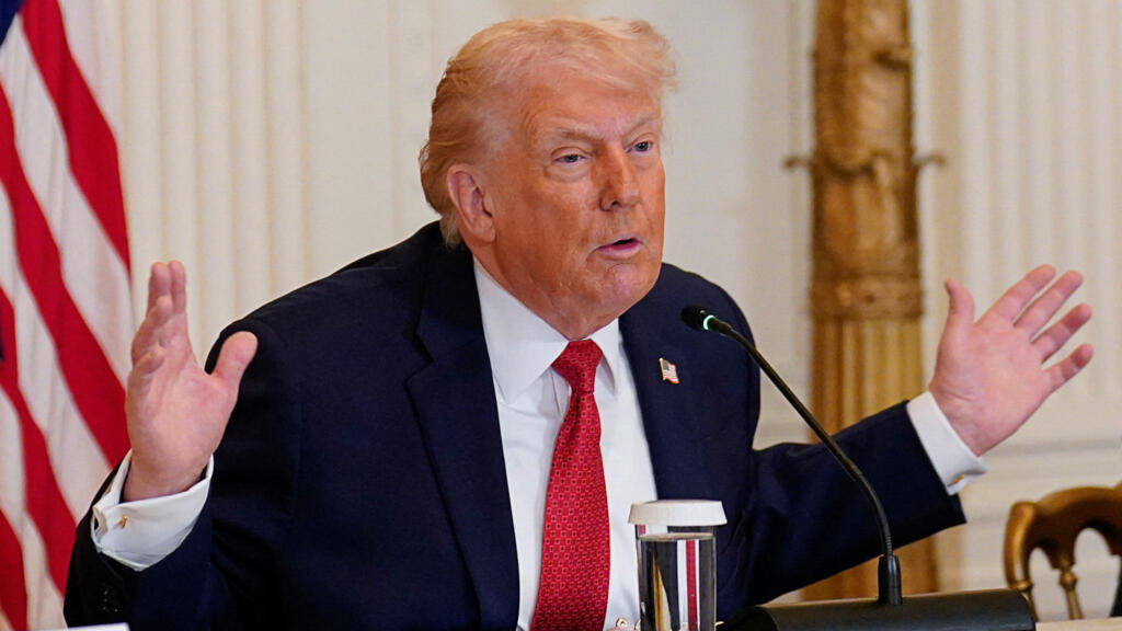 Donald Trump, presidente de los Estados Unidos.