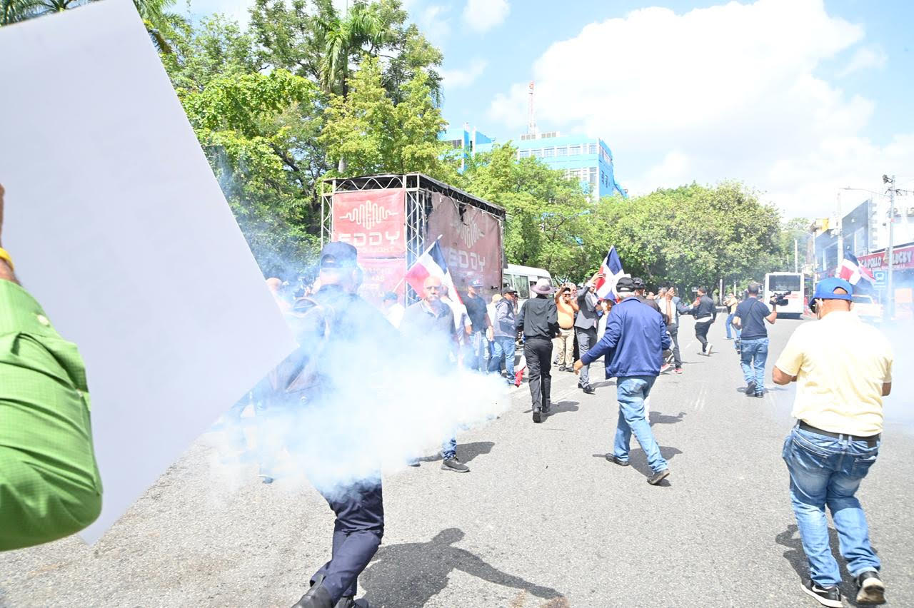 La cuestión surgió ayer durante la protesta de los profesionales agrícolas.