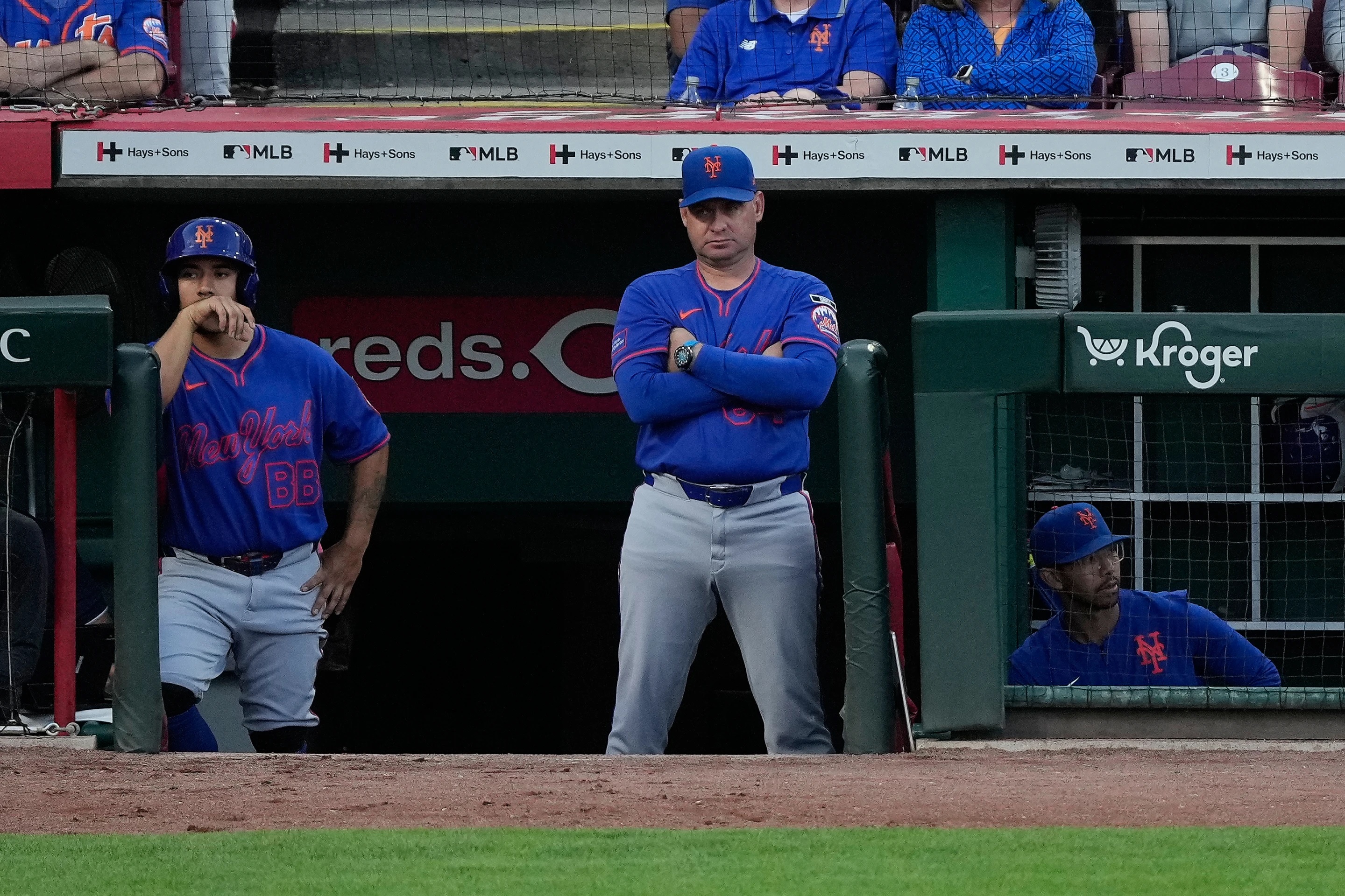 Carlos Mendoza durante su paso por los Mets de Nueva York