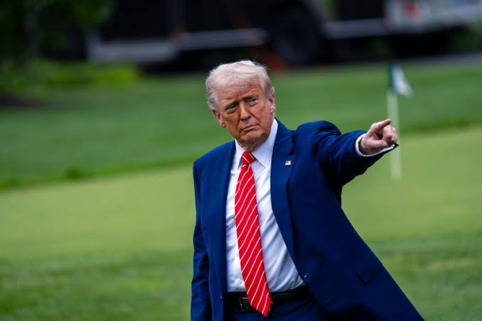 Donald Trump, presidente de los Estados Unidos.