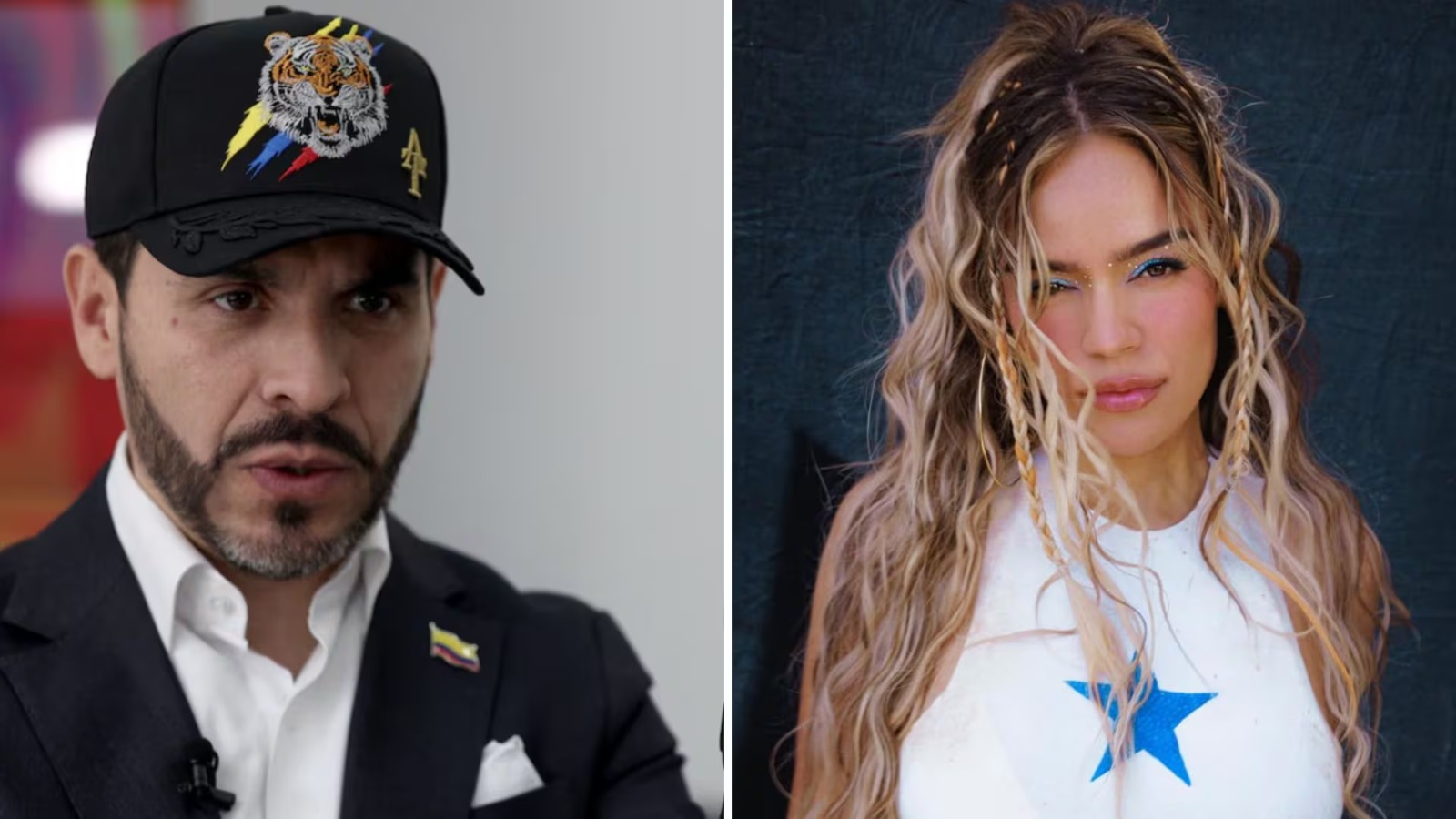 Karol G y Abelardo De La Espriella