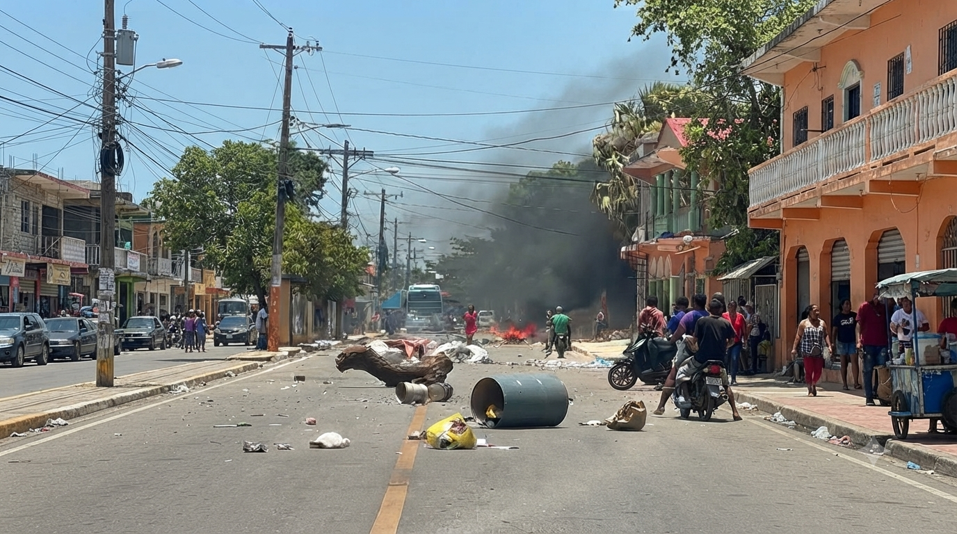 Huelga en Las Galleras.