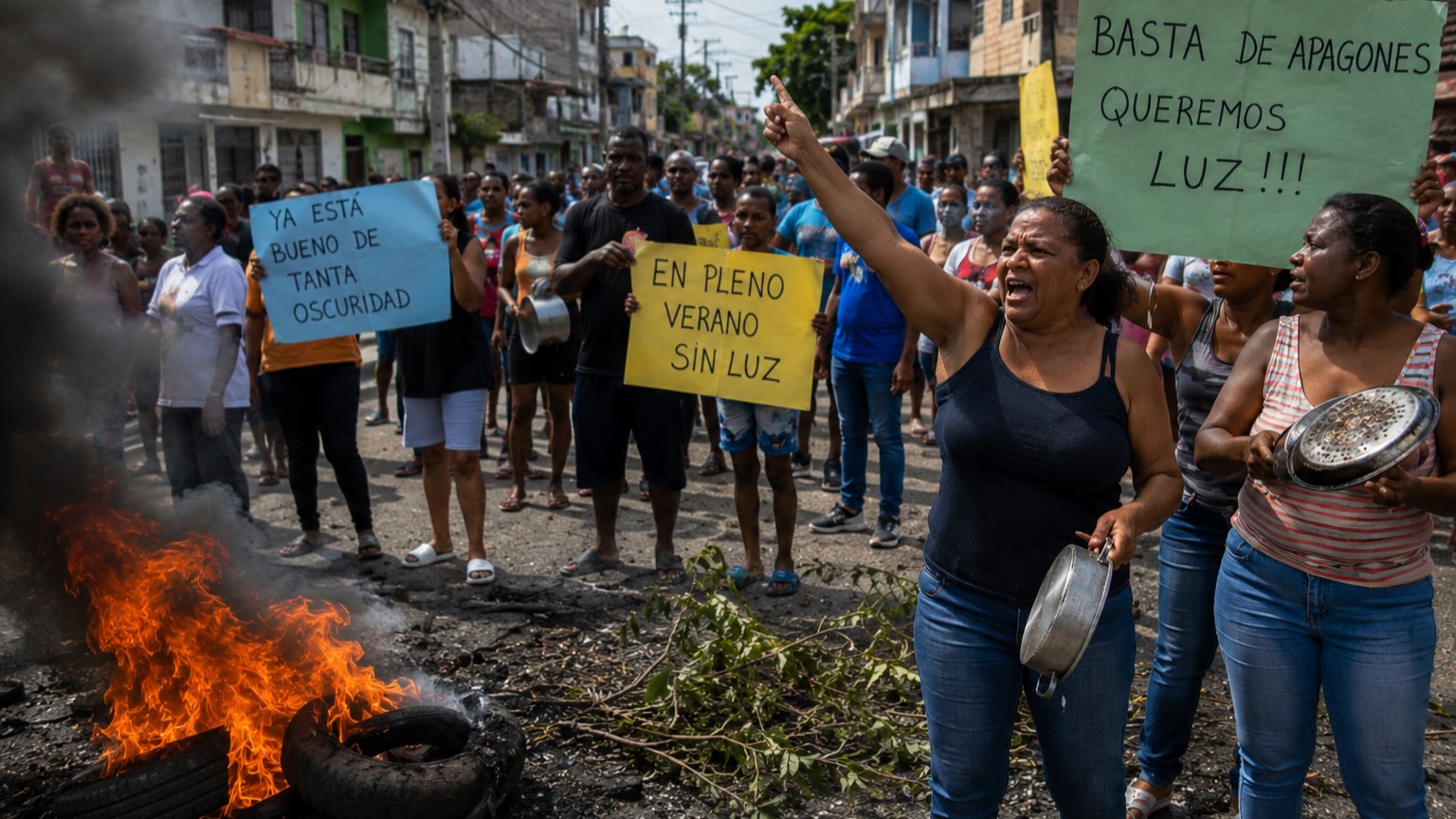 Se han producido protestas civiles en varias comunidades de todo el país/imágenes generadas por IA