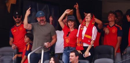 Estrellas adornan el stand España-Austria