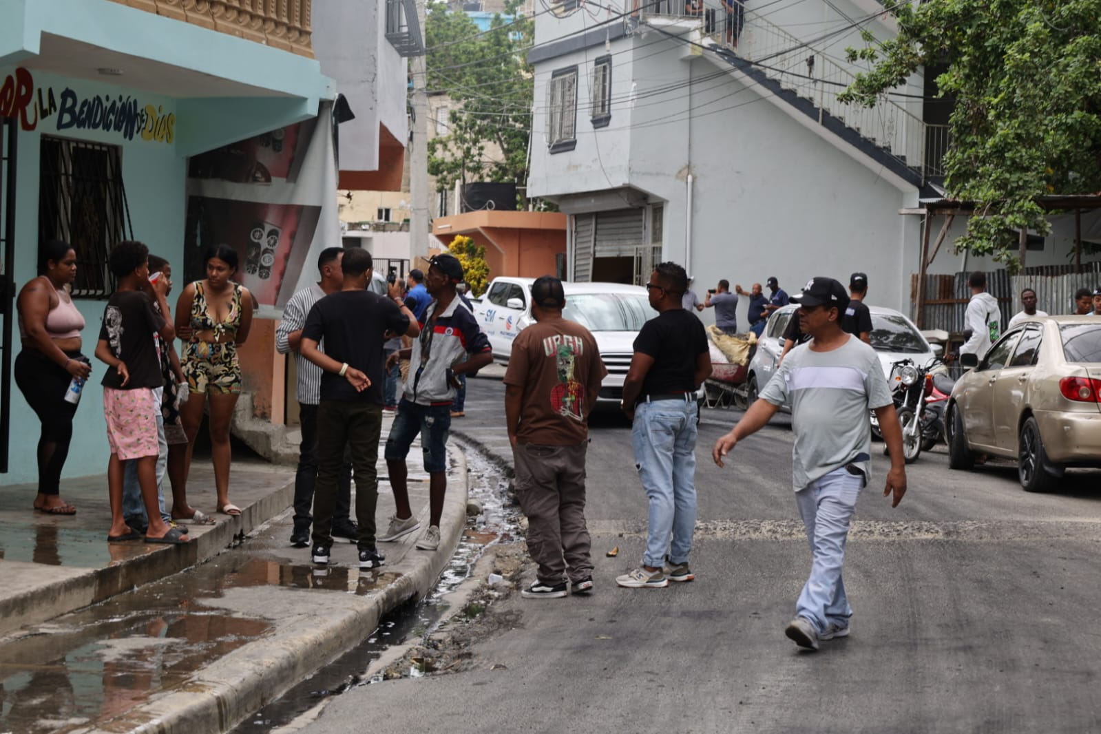 Vecinos de joven asesinado en Herrera.