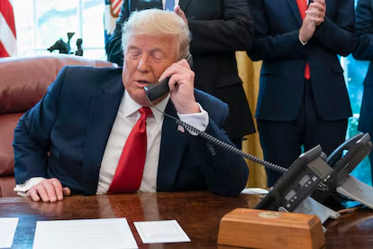 Donald Trump, presidente de los Estados Unidos.