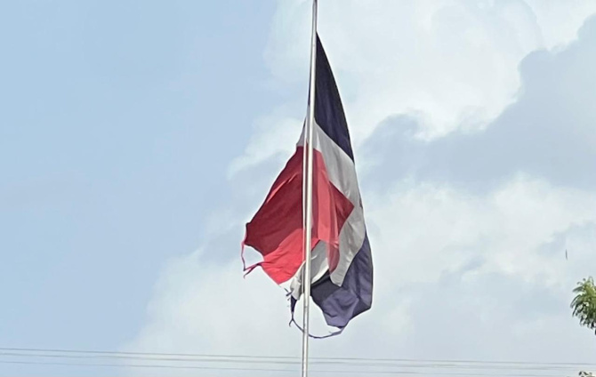 Bandera nacional en USAD