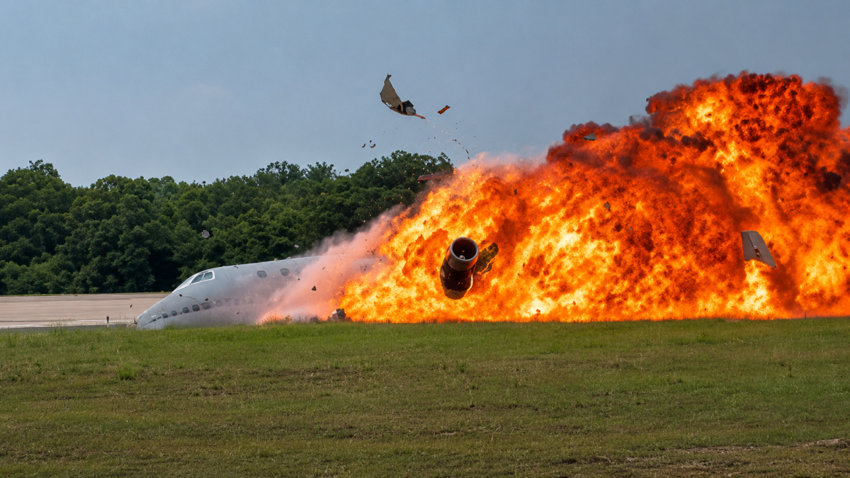 Accidente aéreo en La Romana.