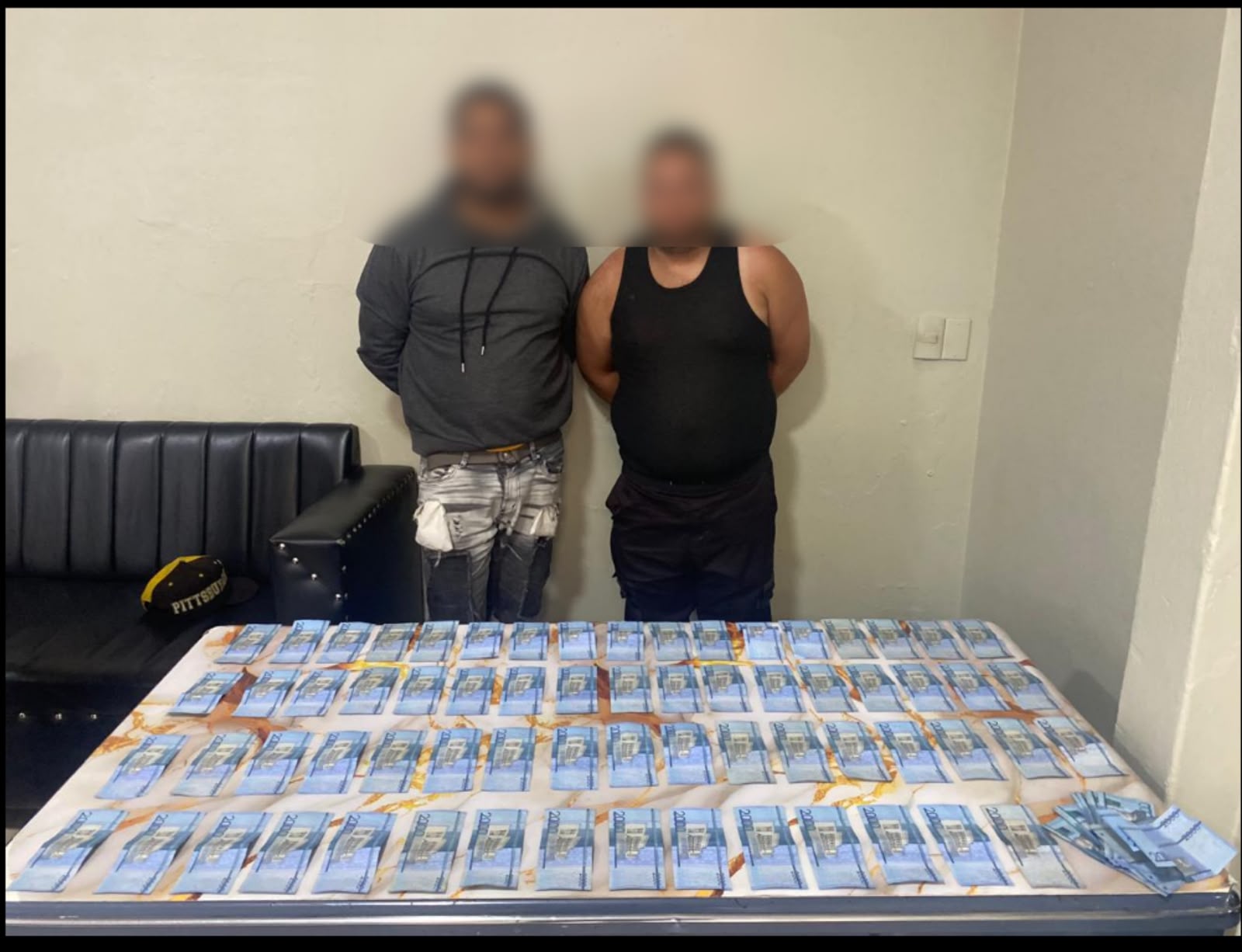 Los detenidos son Yeuri Antonio Sánchez Delgado (26) y Christian David Cabrera Morales alias. 