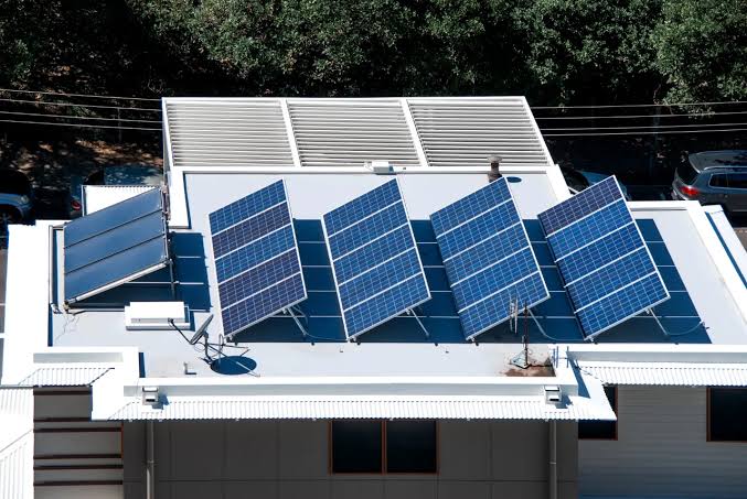 Panel solar.