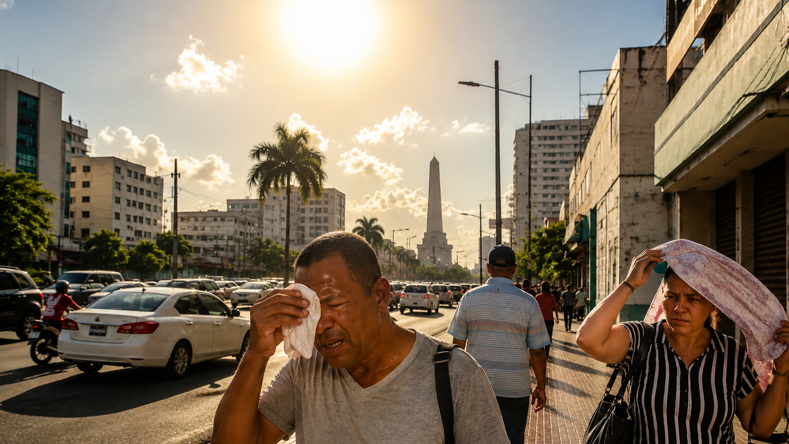 Calor extremo en Santo Domingo