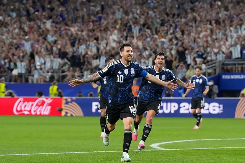 Partido de Argentina contra Inglaterra.
