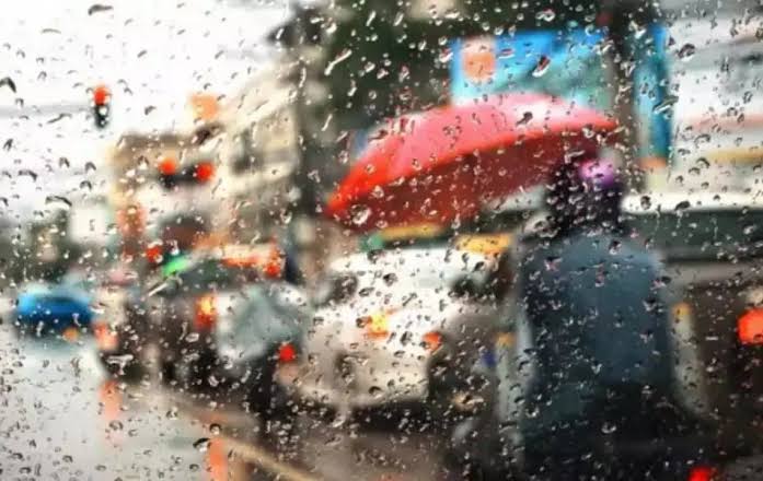 Fuertes lluvias en Santo Domingo.