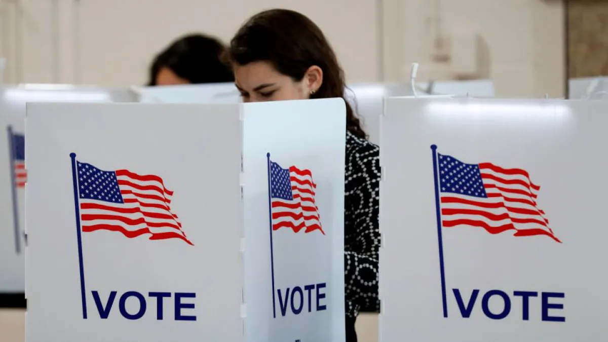 Cabinas de votación en Estados Unidos