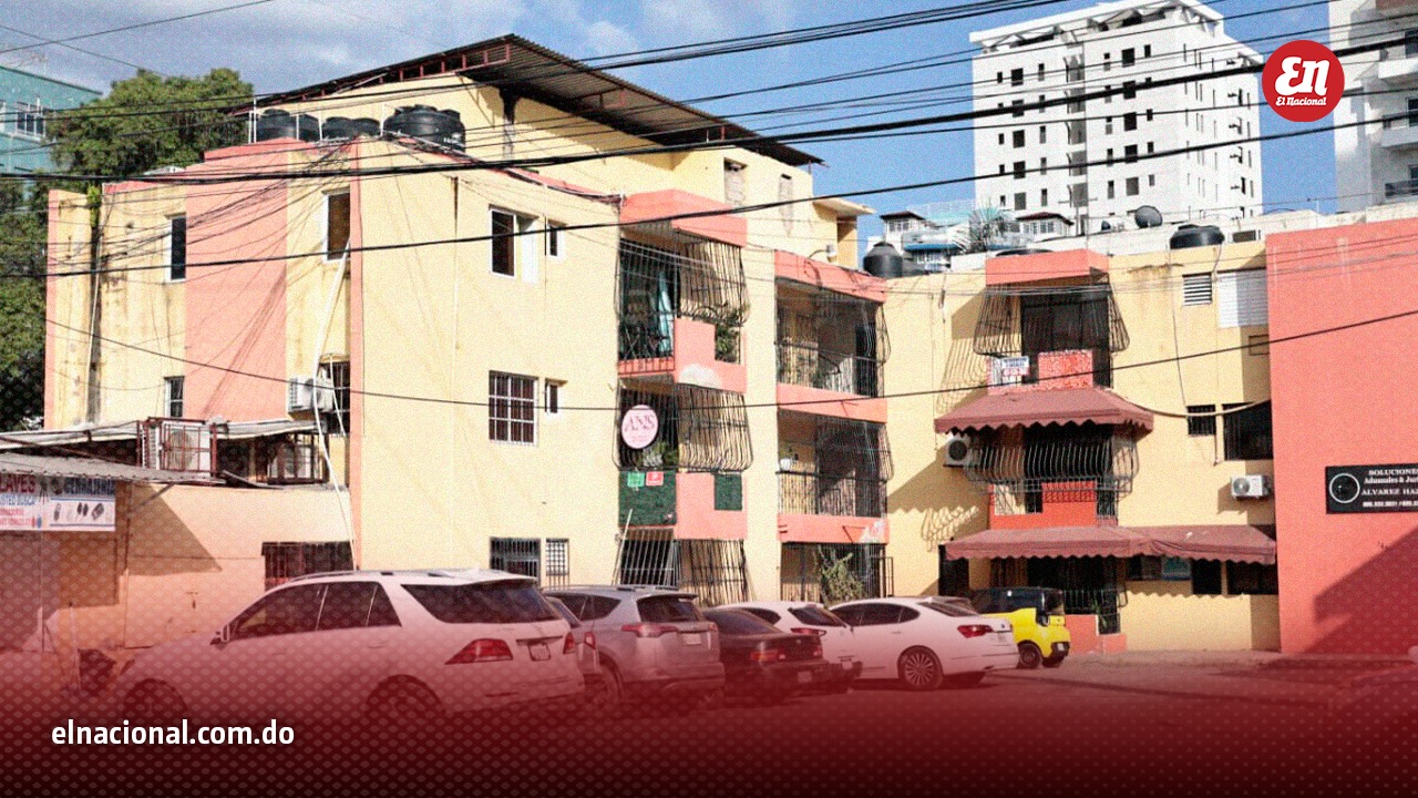 El apartamento donde fueron encontrados los dos cadáveres.