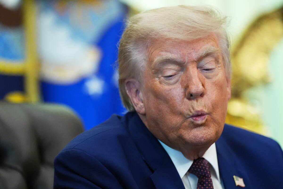 El presidente estadounidense Donald Trump.