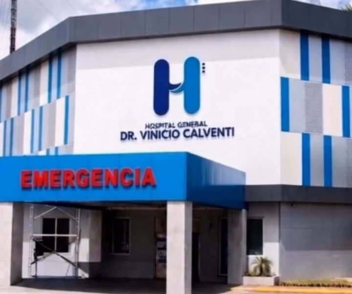 Fachada del Hospital Vinicio Calventi