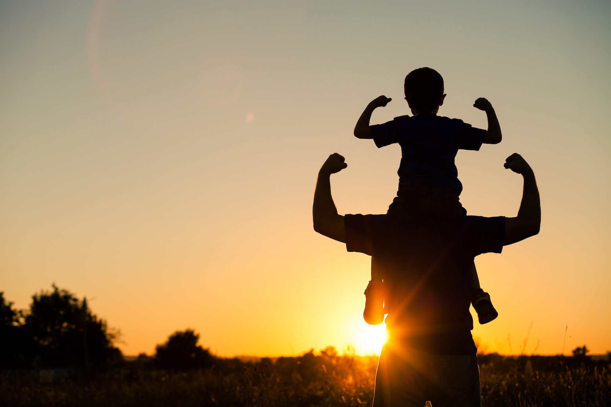 padre y su hijo