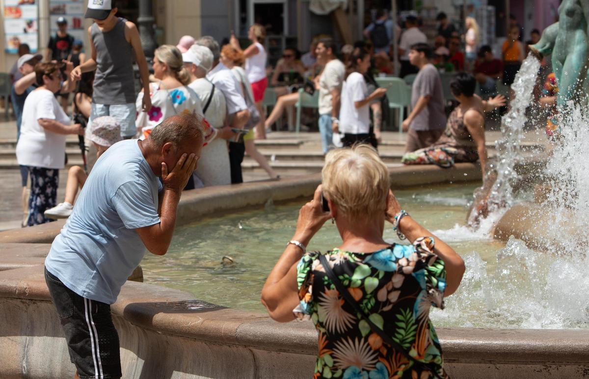 hace mucho calor en españa