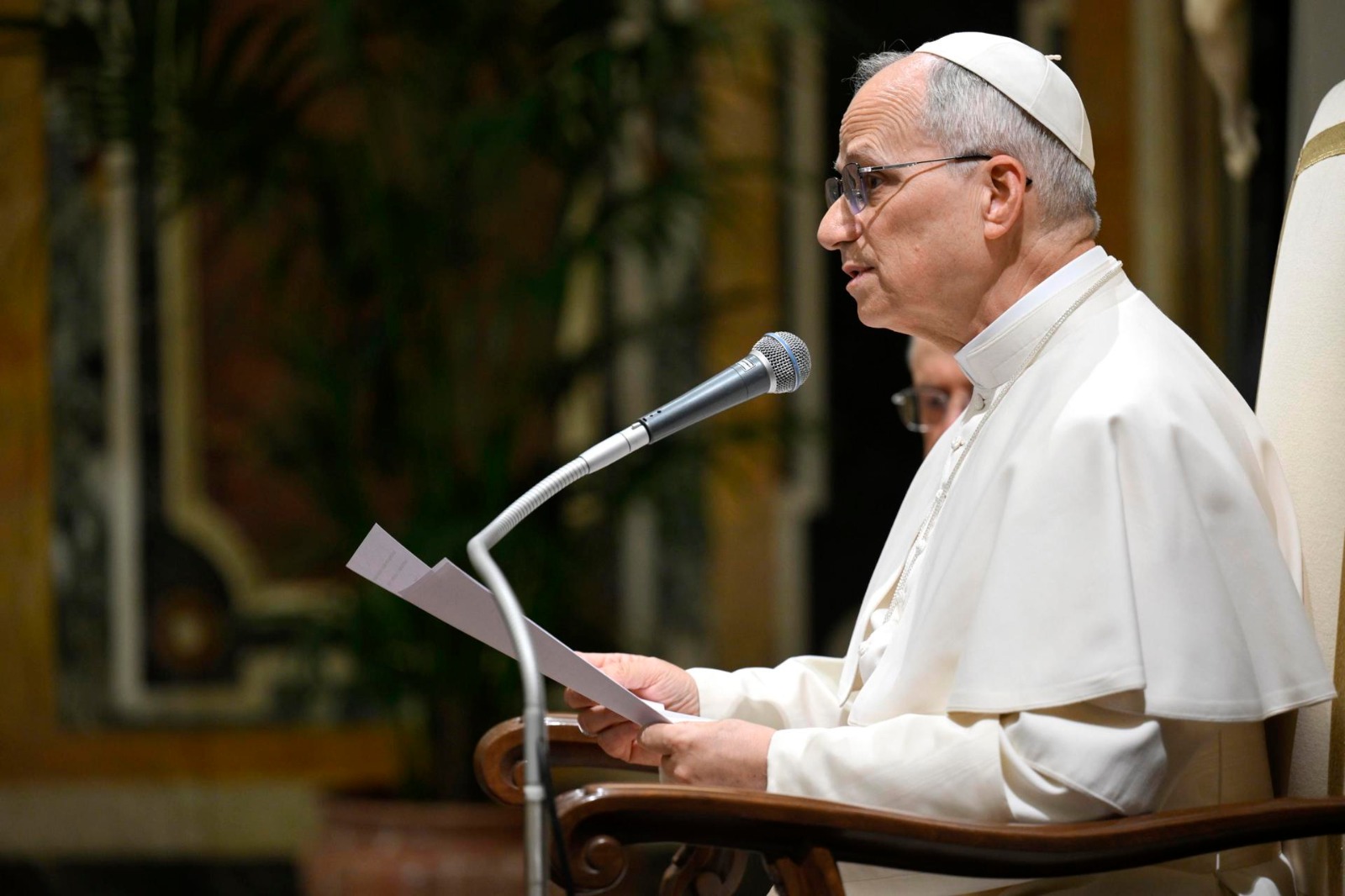 El papa León XIV