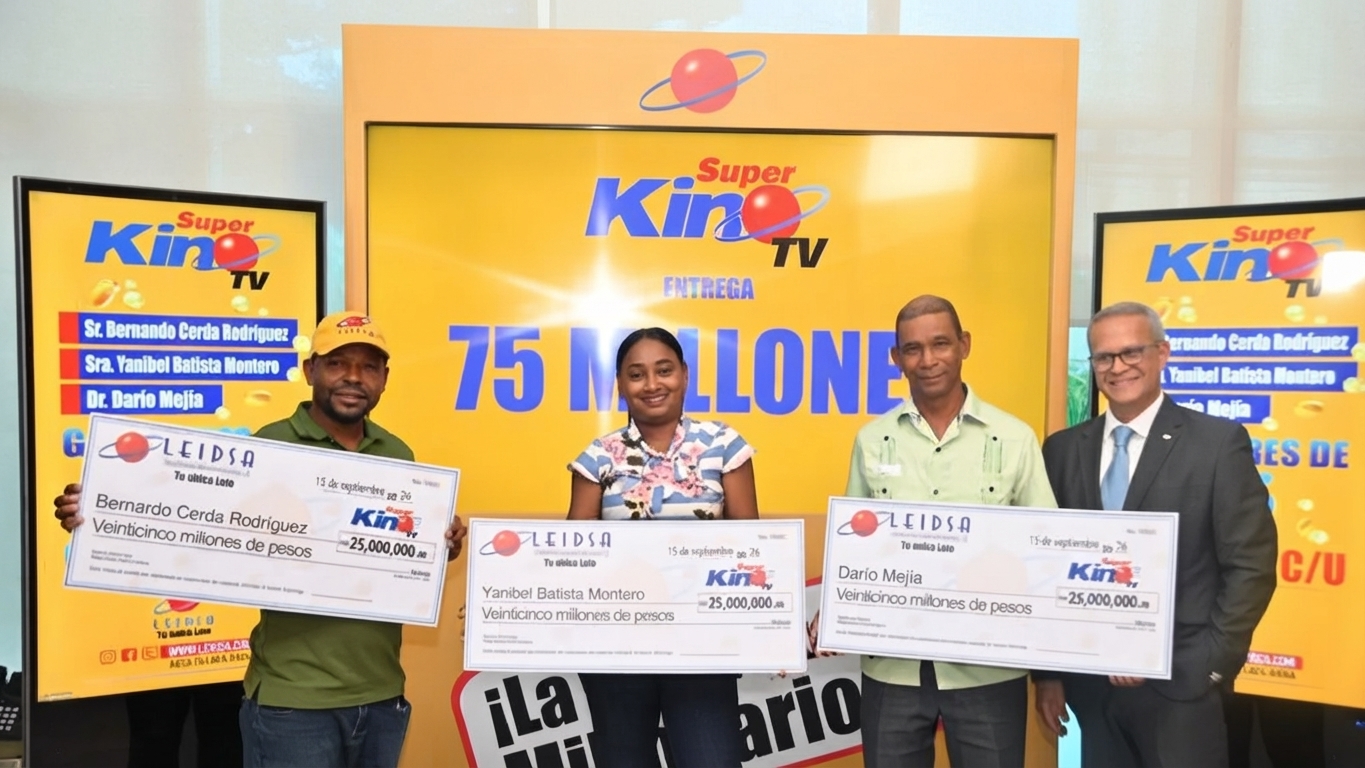 Ganadores de la lotería