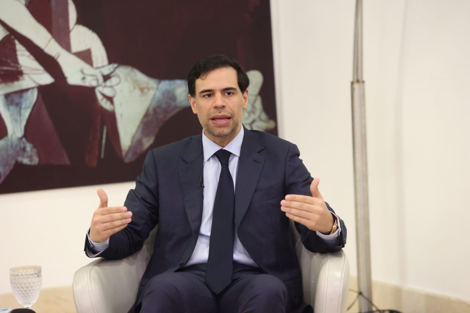 Ministro de Cultura, Roberto Ángel Salcedo.