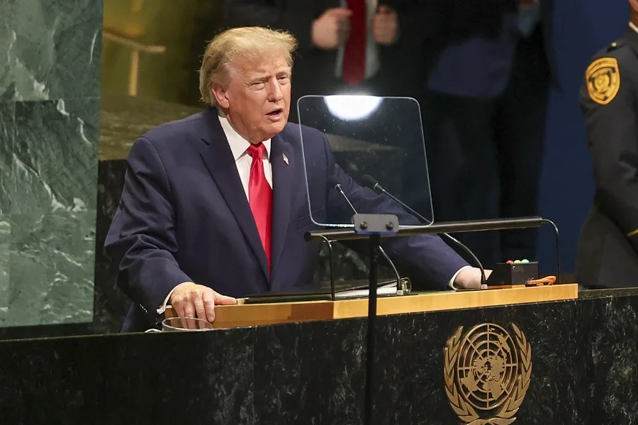 El presidente de Estados Unidos, Donald Trump. EFE/EPA/Sarah Yenesel