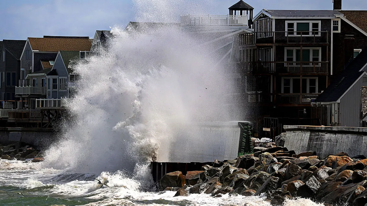 Tormenta Nor'easter golpear la costa este