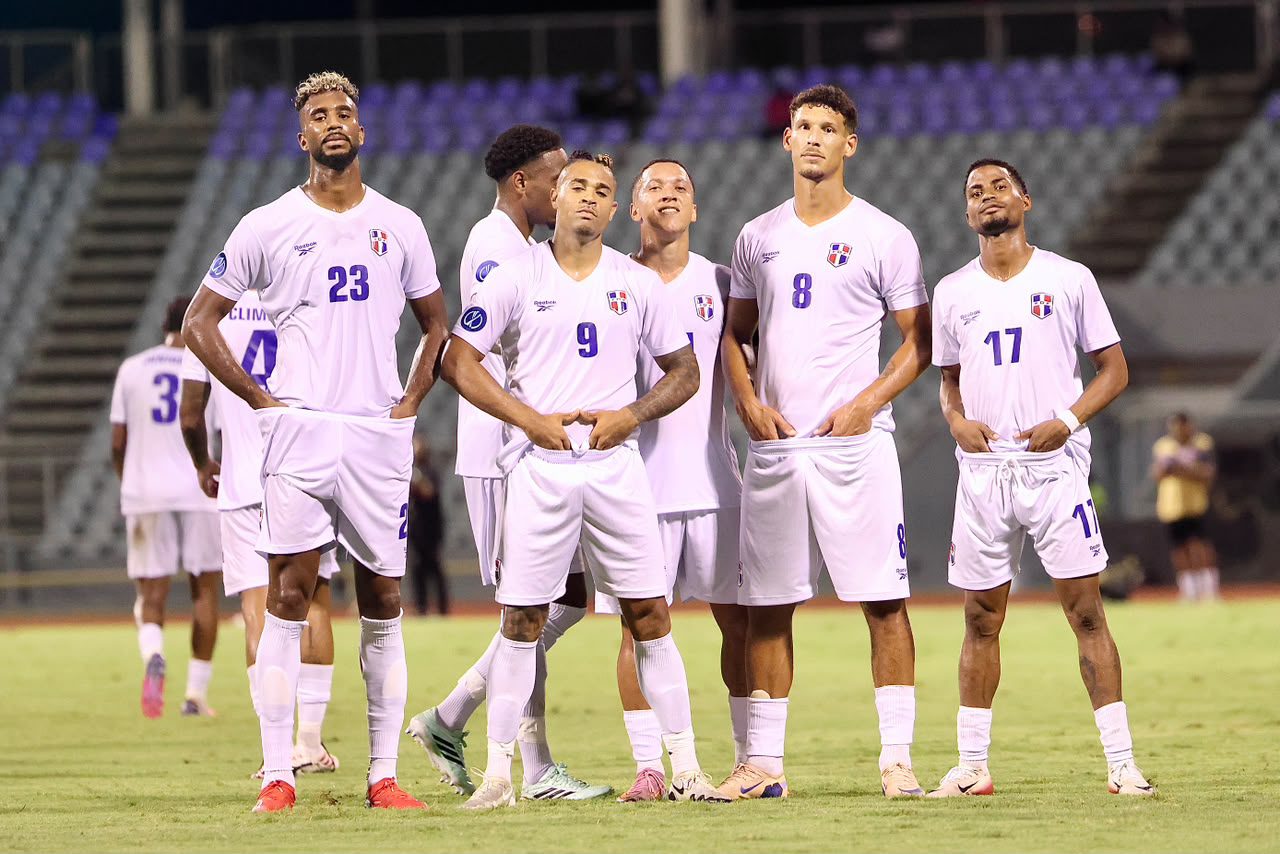 Jugadores de la selección dominicana de fútbol