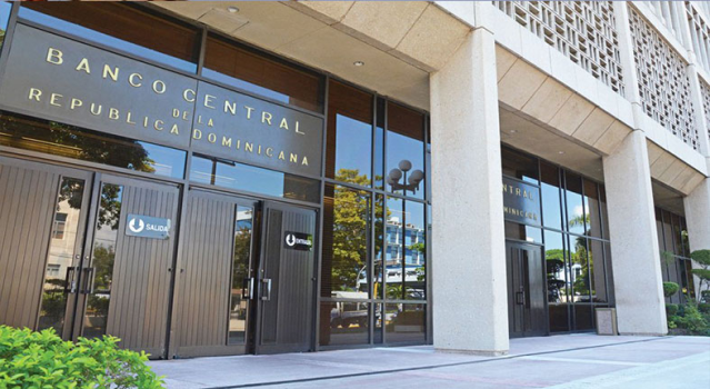 Edificio del Banco Central de República Dominicana.