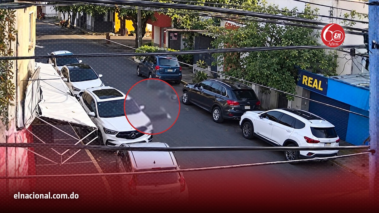 Así quedó captado en video el tiroteo en Los Mina.