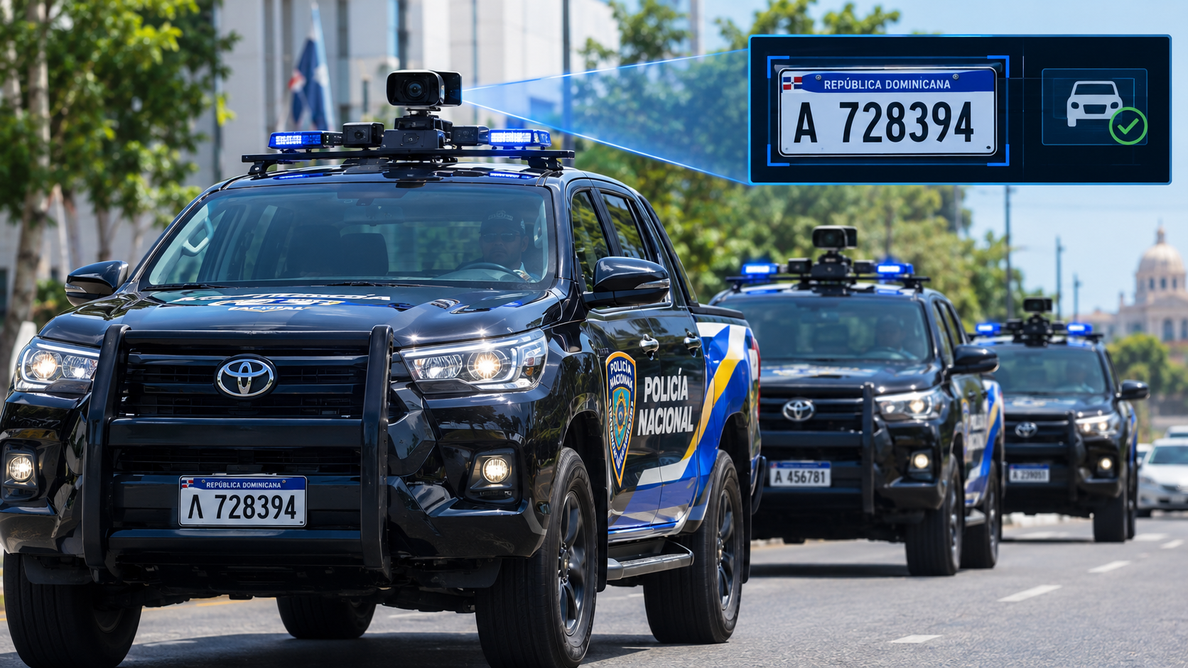 Las unidades integran el sistema ALPR con Axon Fleet 3, lo que las convierte en plataformas móviles de vigilancia.