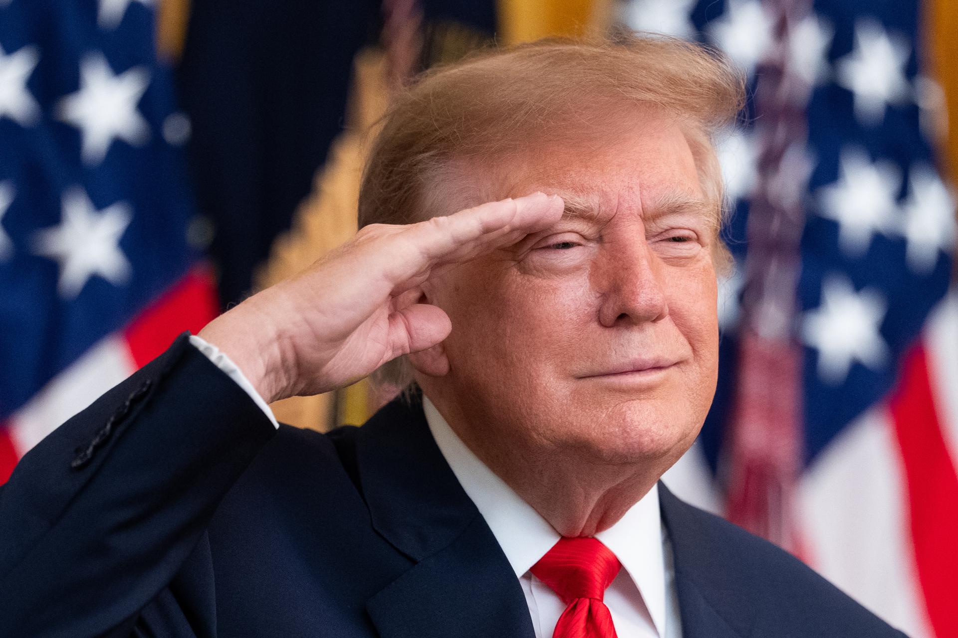 Donald Trump, presidente de Estados Unidos.