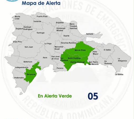 El COE aumenta 02 provincia en alerta